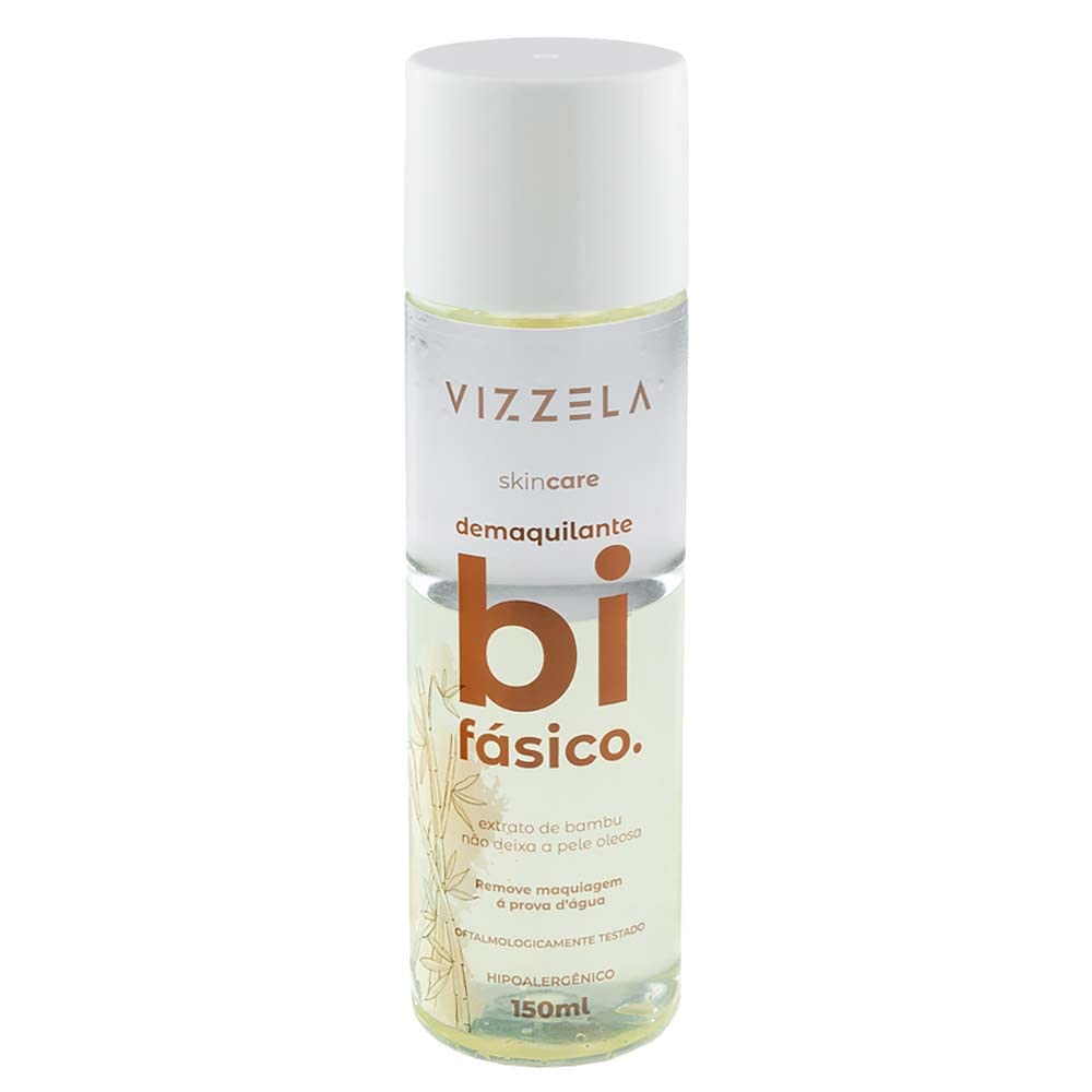 Demaquilante Bifásico - 150ml - Vizzela