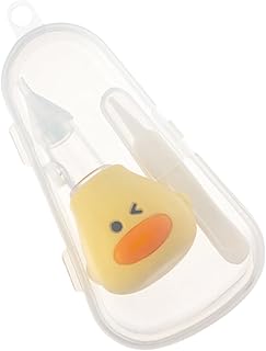 IWOWHERO 1 Conjunto De Aspirador De Nariz De Bebê Aspirador De Nariz Manual Para Aspirador De Nariz Infantil Para Bebê Aspirador De Muco Nasal Aspirador Nasal Aspirador De Limpeza Para