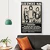 Fleetwood Mac 1976 Concert Poster - Decorative Canvas Wall Art, 12x18inch (30x45cm) - Modern Family Bedroom Decor #3