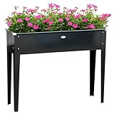 DRAINAGE : Grâce au trou de drainage pratique, l'excès d'eau peut s'écouler facilement pour ne pas endommager les racines de vos plantations