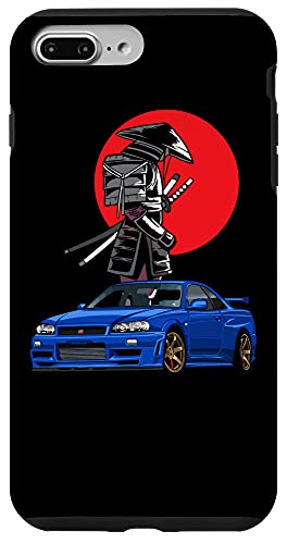 iPhone 7 Plus/8 Plus JDM Skyline R34 Car Tuning Japan Samurai Drift Case