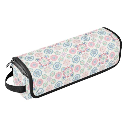 Bolsa de viaje para herramientas de cabello con tapete resistente al calor miniatura 1