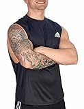 Marke: Adidas adidas Unisex BOXWEAR TECH-Tank TOP T-Shirt, Blackwhite, L