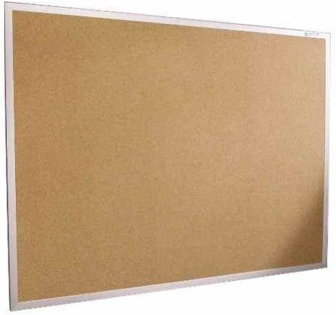 Bulletin Board, 24"W x 18" H, Cork, Natural