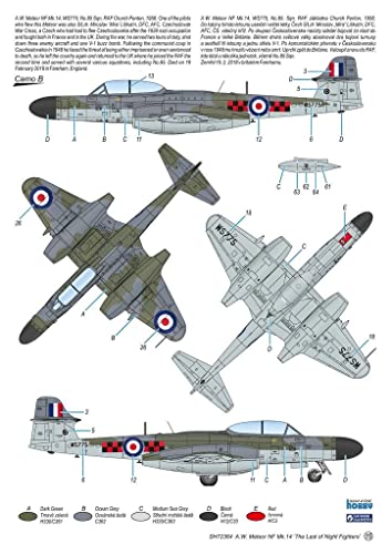 SPECIAL HOBBY - a w Meteor nf MK 14-1/72 sh72364