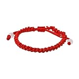Clasica pulsera Kabbalah Rojo cuerda cuerda.