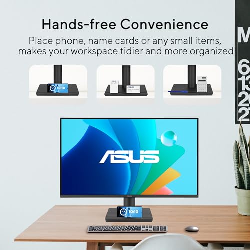 ASUS 24” (23.8-inch viewable) 1080P VA249HG Eye Care Monitor – IPS, Full HD, 99% sRGB, Frameless, 120Hz, Adaptive-Sync, 1ms, HDMI, VGA, Low Blue Light, Flicker Free, Wall Mountable, 3 yr Warranty - Image 4