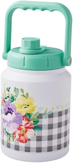 Legacy Home Pioneer Woman - Jarra de acero inoxidable de 65 onzas líquidas, color menta