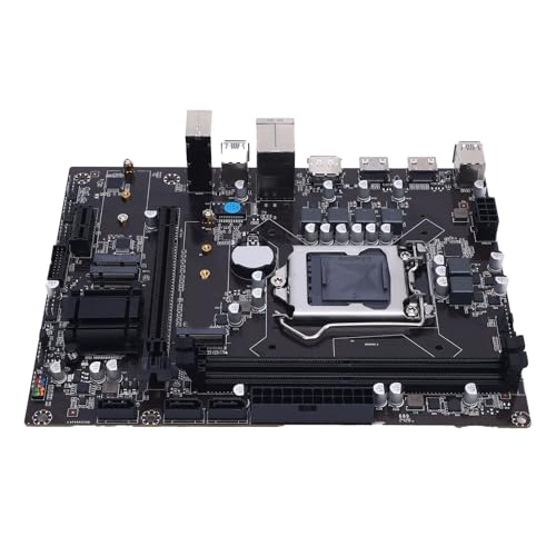 H511 Gaming Motherboard LGA 1200 DDR4 M.2 NVME Gaming Mainboard for 10th 11th Gen PCI Express 16X SATA3.0 DP HDMI RJ45 Supports NGFF and NVME