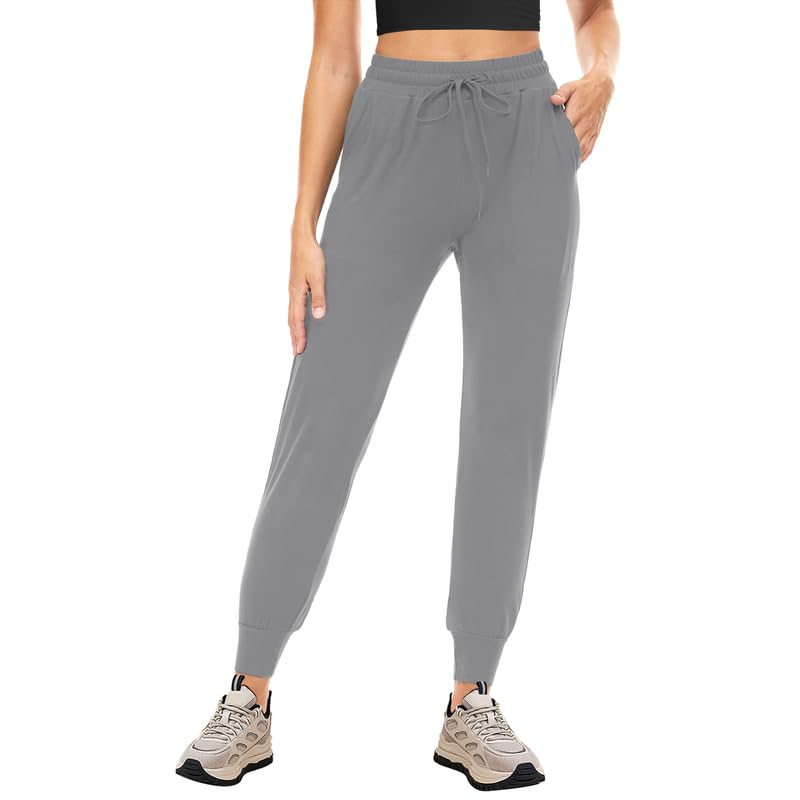 CAMPSNAIL Jogginghose Damen Sommerhose Lang Sporthose Atmungsaktiv Freizeithose Sweatpants Joggpants Weich Leggings für Fitness Yoga Freizeit