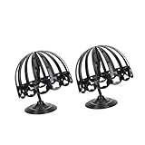 UTHCLO Freistehender Perückenständer Und Kappenständer Aus Robustem Material Stabiler Huthalter...