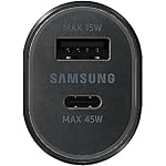 Samsung-Ep-L5300Xbegww-15-W-Dual-Port-Car-Charger-For-Game-Consoles-Tablets-Laptops-With-Usb-Cable-Black