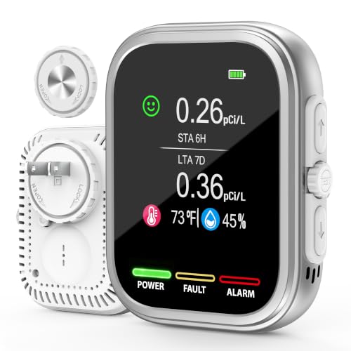 PYZYCKYH Rechargeable Radon Detector