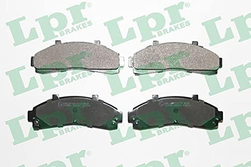 LPR Brakes 05P989 Brake Pad