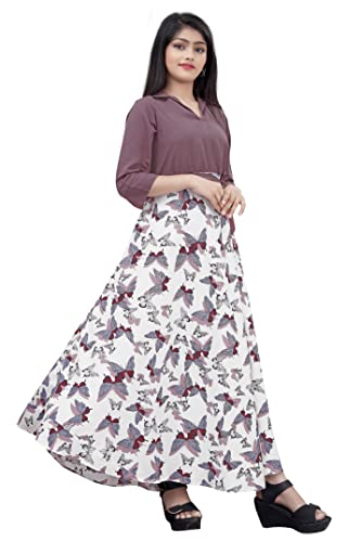 Aarya DESIGNER purple dress – image 3