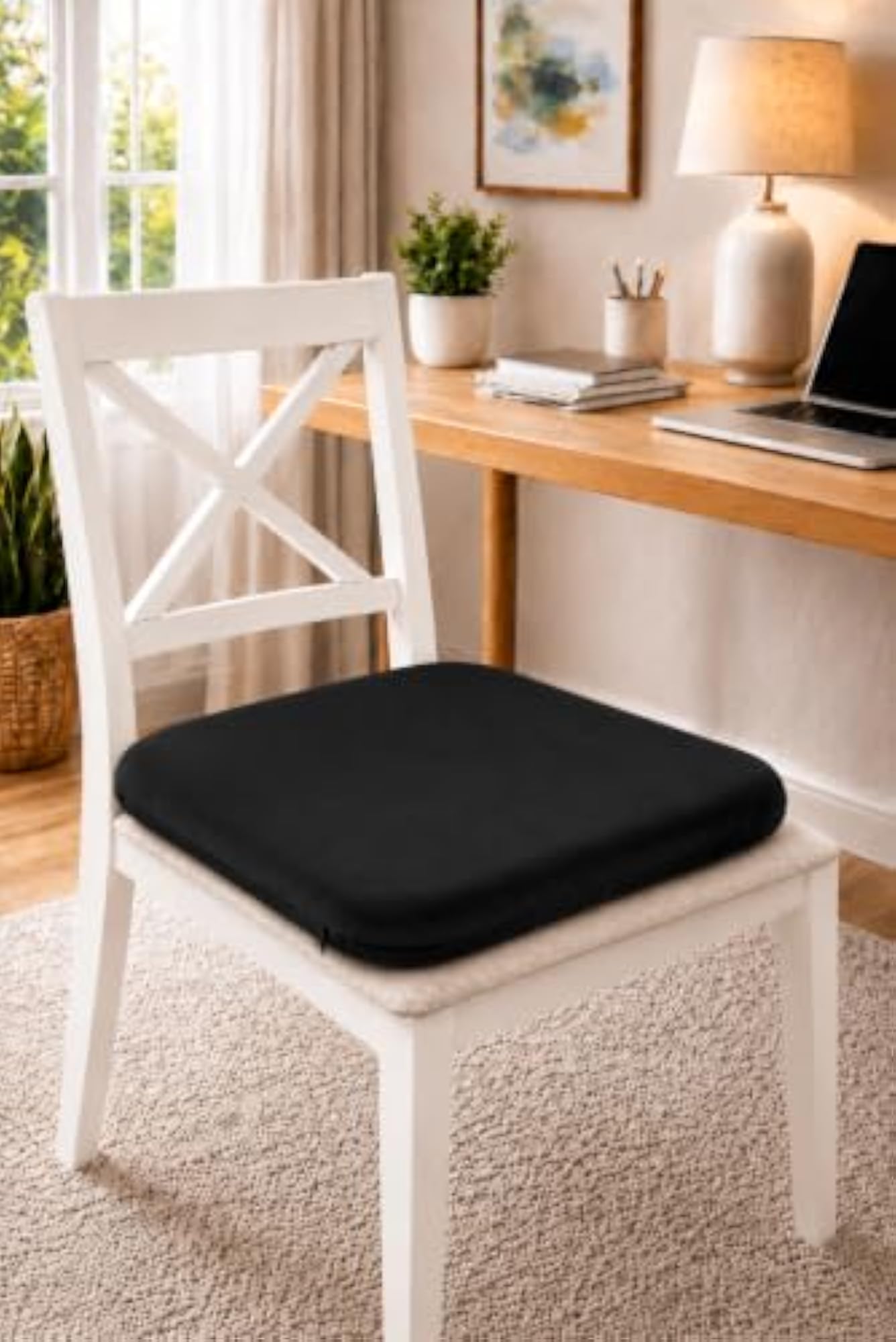Premium Memory Foam Chair Seat Cushion for Office & Dining