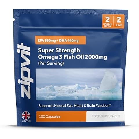 Zipvit High Strength Omega 3 Fish Oil Cover
