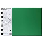 Leaf Graph A3 Graph Paper Pad, 2mm (0.2cm) Squared Grid, 60-Page Wirebound Engineering Notebook, Ideal for Technical Drawing, Sketching, and School Projects