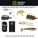 Catch Co Googan Squad Bass Fishing Mondo Kit PRO | Googan Squad Mini Banger, Zinger, Grass Hero, Filthy Frog, Saucy Swimmer, and Necko Sun Mask