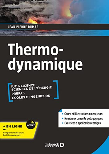 Thermodynamique: Cours, exercices et problèmes corrigés -...