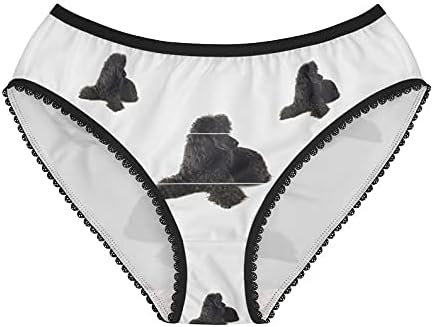 Poodle Panties, Poodle Underwear, Briefs, Cotton Briefs, Funny Underwear, Panties For Women