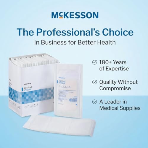 McKesson Sterile Abdominal- ABD Pads, 5 x 9 in - image 7