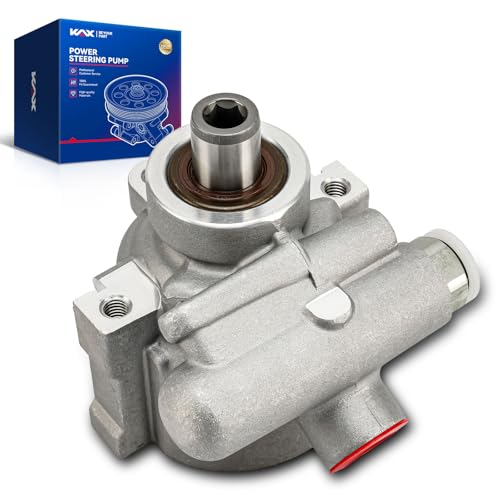 KAX Power Steering Pump, Compatible with 2006-2010 G6/Malibu 2002-2007 Rendezvous 2005-2008 Uplander 2005-2006 Montana 2002-2005 Aztek 2005-2007 Terraza/Relay, Repalce# 20-993