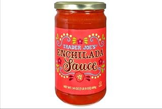 Trader Joe's Enchilada Sauce, Savory Tomato and Chili Sauce with Mild Heat, Smooth Texture, Bold Flavor for Cooking and Baking, Kosher, 24 oz