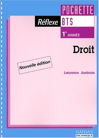 Droit BTS 1re année : pochette de l'élève