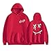Produktbild Jiamuxiangsi Pullover Hoodie Hoody Louis Tomlinson 91 One Direction Kombinatio Männer Und Frauen Hoodies Hooded Sweatshirts Trainingsanzug Mit Praktischer Tasche (Color : Red 3, Größe : M)