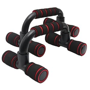 Cooplay 1 pair Push Up Bars for Home Gym Travelling Fitness Workouts Training Exercise