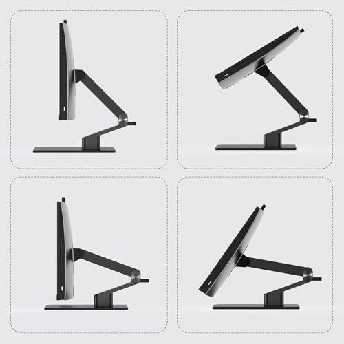 SUKOTOP All-in-One-PC mit Quad-Core N95 Touchscreen (bis zu 3,4 GHz), 16 GB RAM, 512 GB SSD, 23,8 Zoll Touchscreen, Pop-Up Webcam, Dualband-WLAN, Bluetooth 5.3, kabelgebundene Maus und Tastatur.