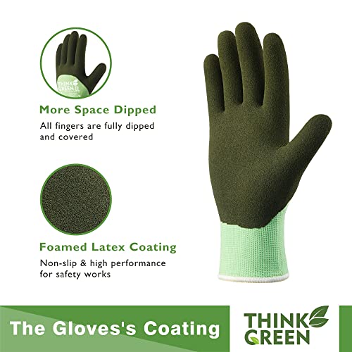 COOLJOB Winter Gloves for Men & Women, Thermal Work Gloves with Recycled Polyester - Image 3