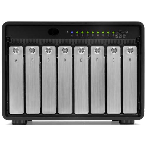 Image of OWC ThunderBay 8 16TB Eight-Bay Thunderbolt 40Gb /s RAID 5 Storage Enclosure with SoftRAID Premium