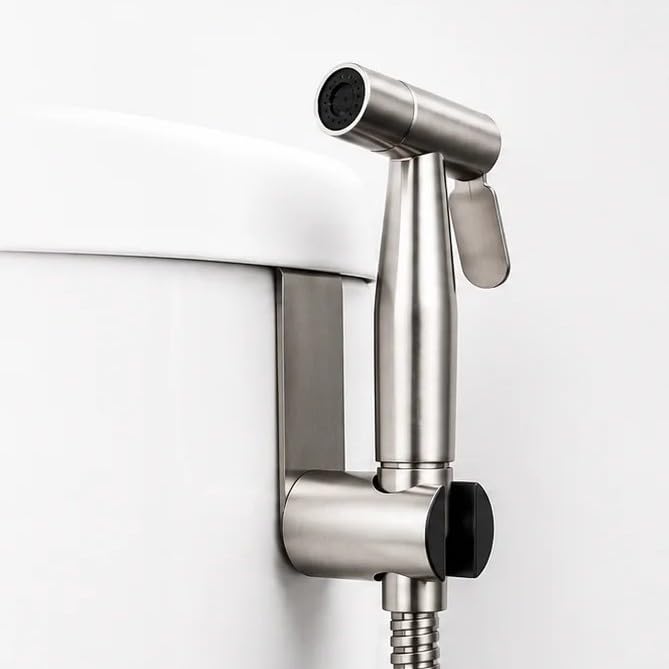 Douchette hygiénique WC Clean-O pour soulager les irritations et réduire le papier toilette