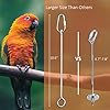 Bird Cage Food Holder Parrot Fruit Vegetable Skewer Bird Cage Feeder Foraging Toy for Parakeet Budgie Macaw #1