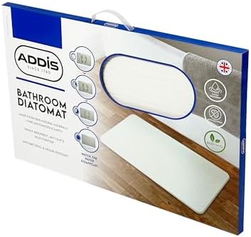 Addis Diatomite Bath Mat 100% Pure Natural Diatomaceous Earth Hig...
