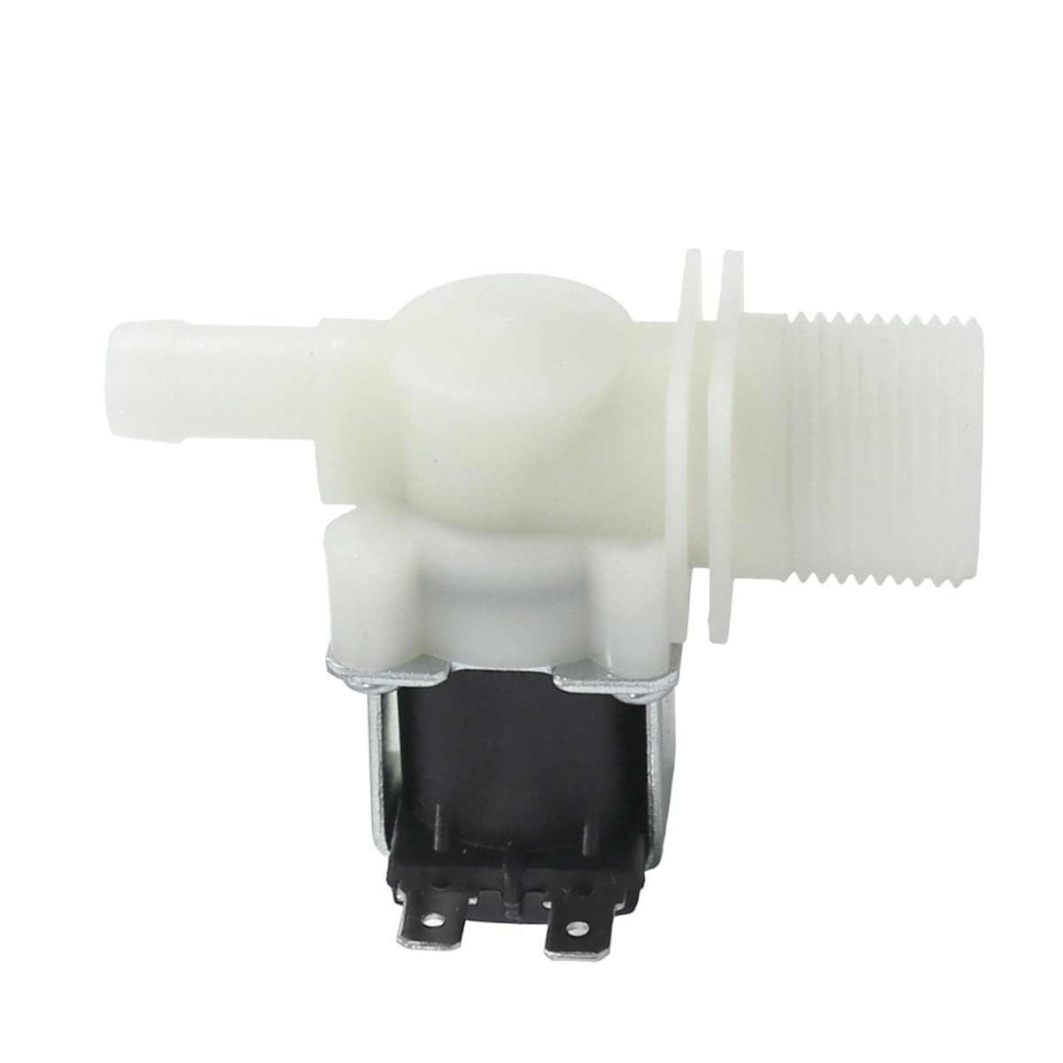 WITTKOWARE Magnetventil mit ¾ Zoll Außengewinde, Sieb und 10-11mm Schlauchanschluss, 1-fach, Steuerspannung 12V/DC, max. 0,5A