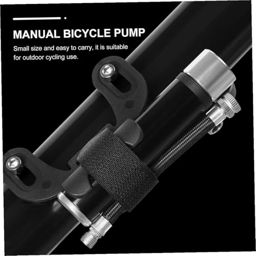 Bomba manual para bicicletas Mipcase portátil inflador fácil contra pinchazos 4