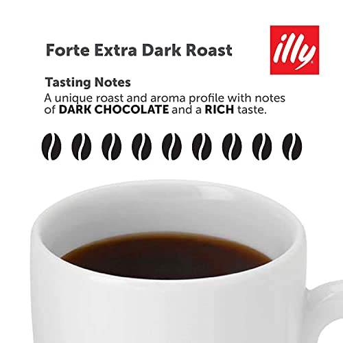 Illy Forte K Cup Coffee Pod, Bold And Intense, Extra Dark Roast Coffee K-Cups, Made With 100% Arabica Coffee, All-Natural, No Preservatives, Coffee Pods For Keurig Machines, 10 Count (Pack Of 1) #TOP23