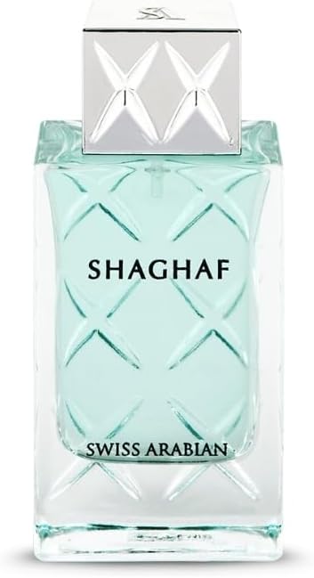 Swiss Arabian Shaghaf For Men - EDP Spray - Oriental, Woody, Gourmand Luxury Fragrance From Dubai - Seductive, Long-Lasting Personal Perfume With Lemon, Lavender, Nutgrass, Amber, Sea Notes - 75ml
