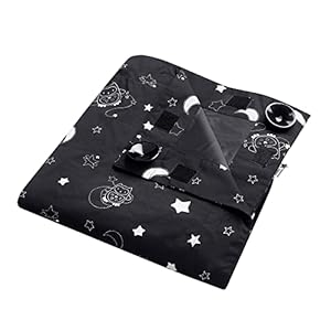 Tommee Tippee Sleeptime Draagbaar verduisteringsrolgordijn met zuignappen, verstelbaar en licht, regular, 130 x 99 cm