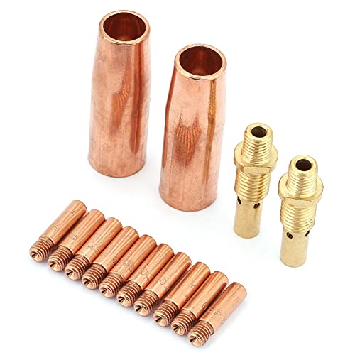 Cctat 035 Pontas de Soldagem 13 × 9 × 5 14 Peças Conjunto Kit de Ponta Difusora de Bico para Soldage