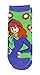 Hyp Scooby-Doo Characters Ladies Low-Cut Socks, 5-Pack, Shoe Size 4-10
