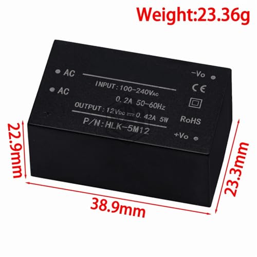 Alimentation HLK-PM12 pour créer vos propres interrupteurs domotiques - 5