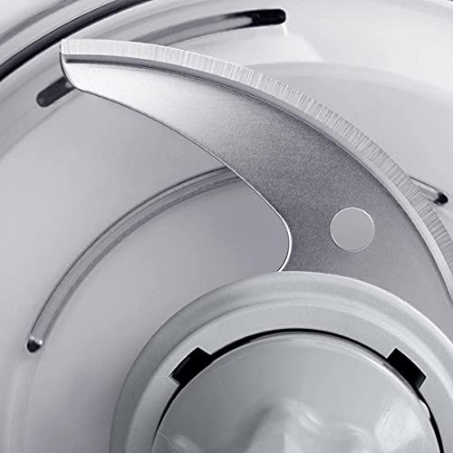 Bosch Kompakt-Küchenmaschine MultiTalent 3, 20 Funktionen, Rührschüssel 2,3 L, Universalmesser, Schneid-Raspel-Wendescheibe, Schlagscheibe (Sahne), Einfüllhilfe, Deckel, 800 W, weiß, MCM3100W 6