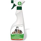 🌱 VIELSEITIG EINSETZBAR: Den Tiergeruchsentferner sollten Sie vor Gebrauch gut schütteln und das Streu leicht benetzen. Sie können das Spray auch für anderes Tierstreu von Nagern, Hasen oder Vögel verwenden.