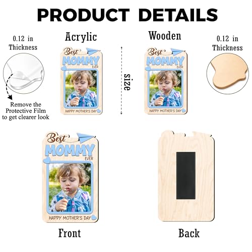 Imán decorativo refrigerador personalizado H-DEWALL miniatura 4