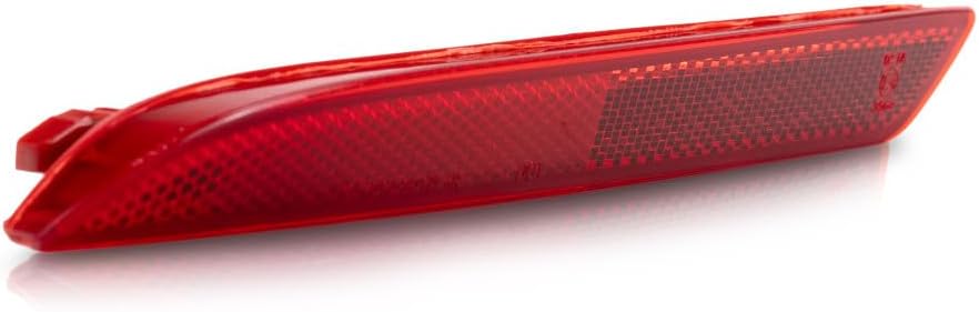 For Honda CR-V 2012 2013 2014 Bumper Reflector Driver Side | CAPA | Rear | Red Lens | Replacement For HO1184103 | 33555-SLJ-013, 33555-SLJ003