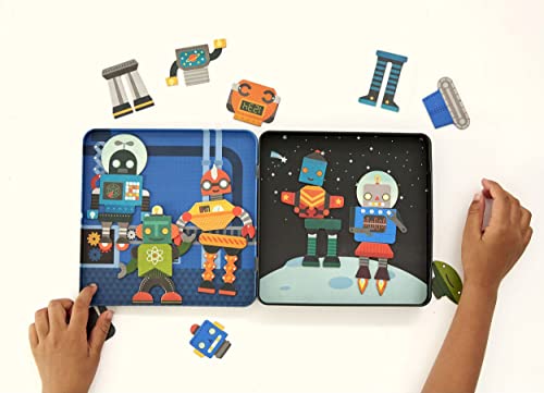 Petit Collage PTC225 Magnetic Play Set, Robot Remix thumb #2
